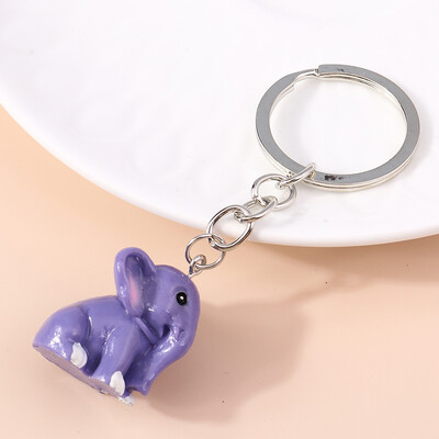 Breloc drăguț cu breloc urs 3D din rășină Brelocuri cu animale pandantiv pentru femei, fete, poșete, brelocuri pentru mașină, accesorii de bijuterii DIY