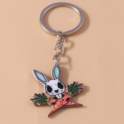 Drăguț amuzant de Paște, pui, găină, breloc cu animale, pandantive, pentru femei, fete, accesorii pentru genți, bijuterii DIY, cadouri