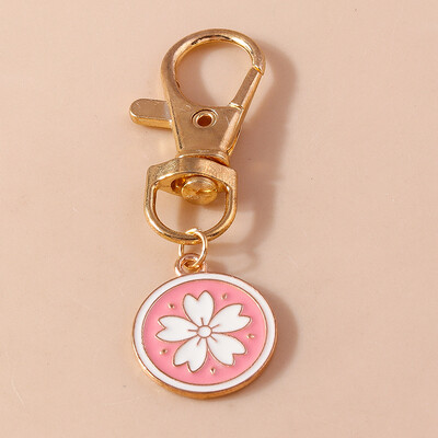 Breloc drăguț cu pisică din desene animate, email, cu pandantive pentru chei pentru mașină, femei, fete, poșete, brelocuri, accesorii de bijuterii DIY