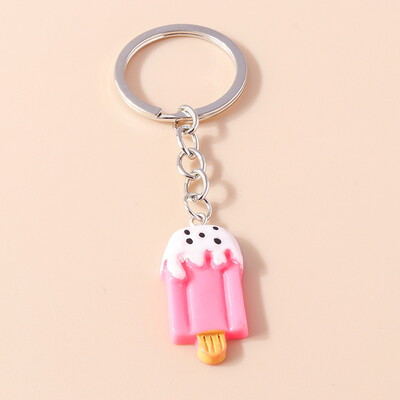 Prekrasni kristalni privjesak za ključeve od trešnje, simulirani voćni privjesak za ključeve, privjesci za žene, djevojke, ukras za torbicu, šarm, DIY nakit, darovi