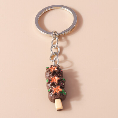 Prekrasni kristalni privjesak za ključeve od trešnje, simulirani voćni privjesak za ključeve, privjesci za žene, djevojke, ukras za torbicu, šarm, DIY nakit, darovi