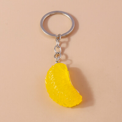 Prekrasni kristalni privjesak za ključeve od trešnje, simulirani voćni privjesak za ključeve, privjesci za žene, djevojke, ukras za torbicu, šarm, DIY nakit, darovi