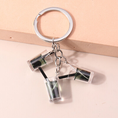 Breloc de țigară de simulare de modă, breloc de chei cu alimente 3D, pandantiv pentru suportul de chei, bărbați, femei, geantă, bijuterii DIY, cadou