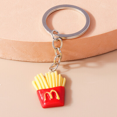 Breloc de țigară de simulare de modă, breloc de chei cu alimente 3D, pandantiv pentru suportul de chei, bărbați, femei, geantă, bijuterii DIY, cadou