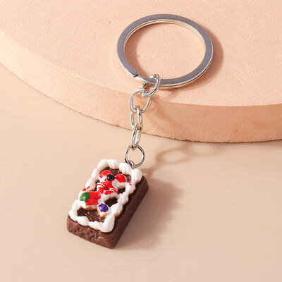 Breloc de țigară de simulare de modă, breloc de chei cu alimente 3D, pandantiv pentru suportul de chei, bărbați, femei, geantă, bijuterii DIY, cadou