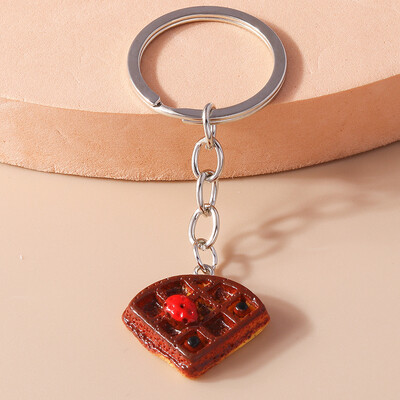 Breloc de țigară de simulare de modă, breloc de chei cu alimente 3D, pandantiv pentru suportul de chei, bărbați, femei, geantă, bijuterii DIY, cadou