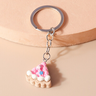 Breloc de țigară de simulare de modă, breloc de chei cu alimente 3D, pandantiv pentru suportul de chei, bărbați, femei, geantă, bijuterii DIY, cadou