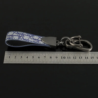 Gadgets pentru bărbați Breloc de mașină din piele de metal de lux, gura de potcoavă, șnur pentru telefon mobil pentru femei, breloc de culoare, cadou pentru iubită