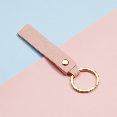 1/5 buc. Breloc din piele PU, cadou de afaceri, lanț de chei din piele pentru bărbați, femei, curea pentru chei de mașină, portofel în talie, brelocuri, brelocuri