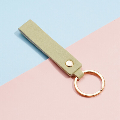 1/5 buc. Breloc din piele PU, cadou de afaceri, lanț de chei din piele pentru bărbați, femei, curea pentru chei de mașină, portofel în talie, brelocuri, brelocuri