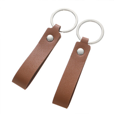 1/5 buc. Breloc din piele PU, cadou de afaceri, lanț de chei din piele pentru bărbați, femei, curea pentru chei de mașină, portofel în talie, brelocuri, brelocuri