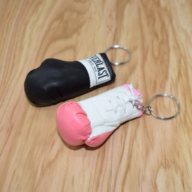 2 bucăți breloc mănuși de box cuplu mini lanț cheie mașină pandantiv cheie mănuși box breloc cadou pentru entuziaștii Pugilis