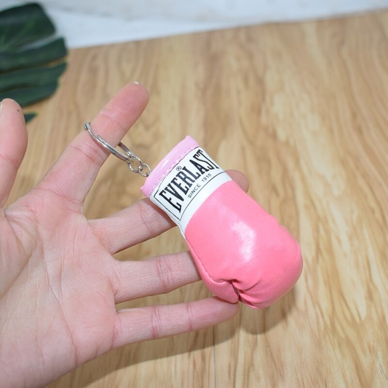 2 bucăți breloc mănuși de box cuplu mini lanț cheie mașină pandantiv cheie mănuși box breloc cadou pentru entuziaștii Pugilis