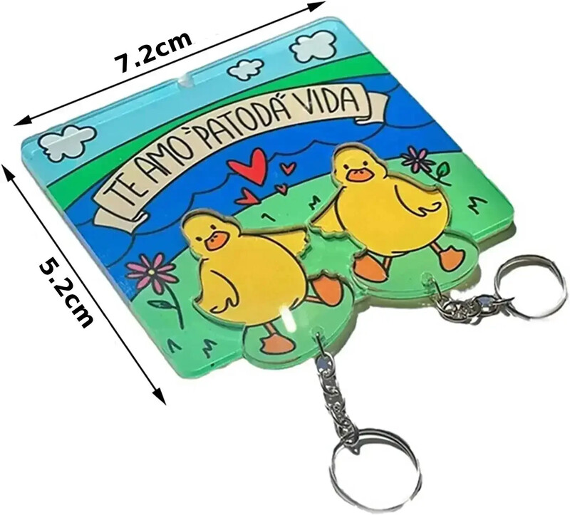 Breloc pentru cupluri Brelocuri cu inimă asortate Agatator Suport chei acrilic Cadou decorativ de perete pentru mama tata iubit iubitorii de iubită