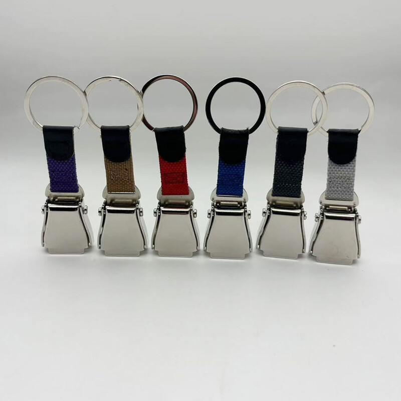 1 buc. Mini centură de siguranță detașabilă cataramă avion breloc curea breloc pentru chei de zbor avion companie aeriană mic cadou de aviație