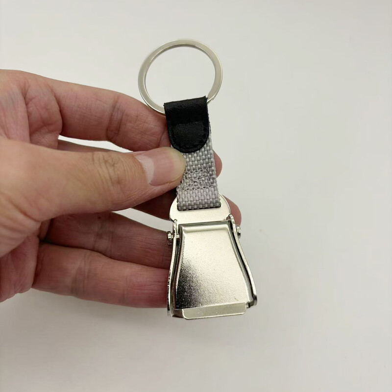 1 buc. Mini centură de siguranță detașabilă cataramă avion breloc curea breloc pentru chei de zbor avion companie aeriană mic cadou de aviație