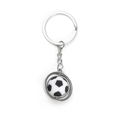 Breloc rotativ cu mini minge Baschet Fotbal Golf Rugby Baseball Sport Breloc pandantiv Geanta masina Ornament cu minge metalica Cadou pentru baieti