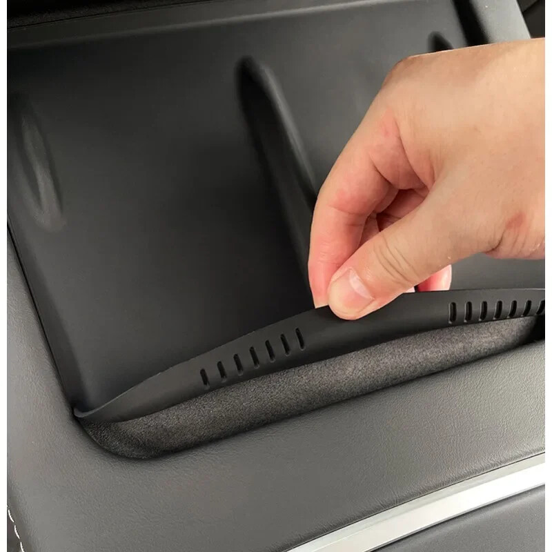 1 buc. Potrivit pentru Tesla Model 3 YSX Highland 2024 2023 2022, control central, încărcare fără fir din silicon, piese auto interioare