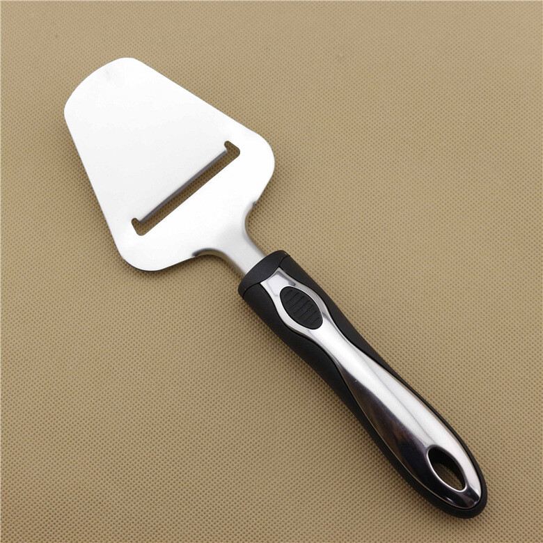 Spatulă de tort din oțel inoxidabil spatulă de pizza spatulă de pizza triunghiulară tăietor de brânză de bucătărie instrumente creative de coacere