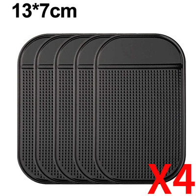 1-4 bucăți Tampă lipicioasă pentru tabloul de bord al mașinii Tampă anti-alunecare Cheile telefonului mașinii Ornamente Tampă de depozitare Depozitare interioară a mașinii Tampoane din silicon anti-alunecare