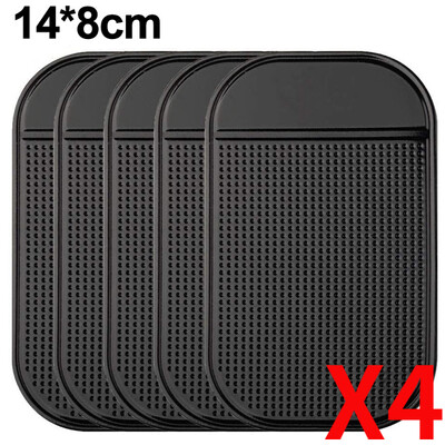 1-4 bucăți Tampă lipicioasă pentru tabloul de bord al mașinii Tampă anti-alunecare Cheile telefonului mașinii Ornamente Tampă de depozitare Depozitare interioară a mașinii Tampoane din silicon anti-alunecare