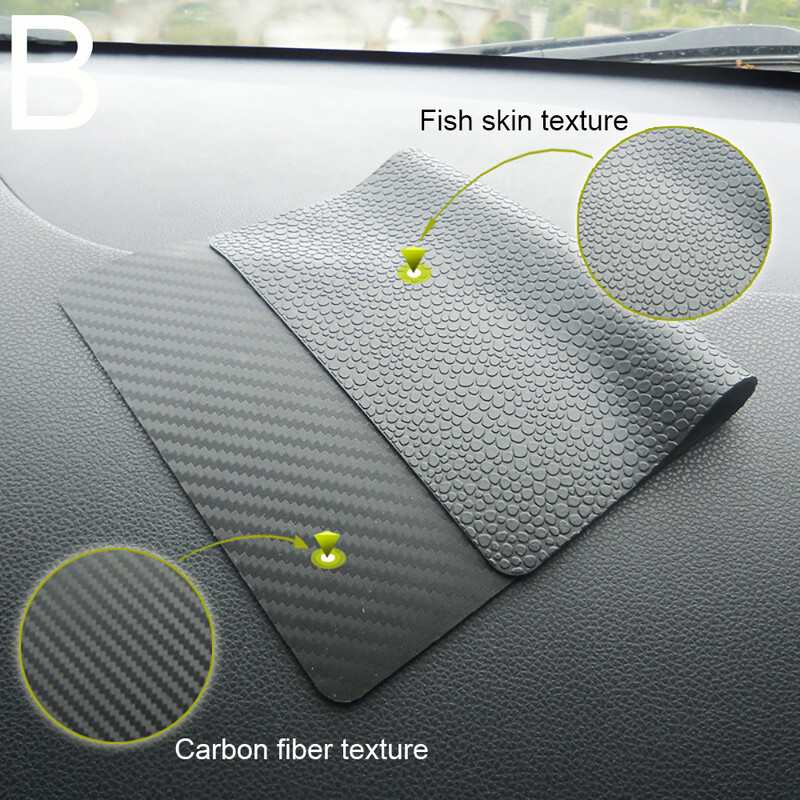 Ornament pentru mașină din silicon pentru tabloul de bord Covoraș anti-alunecare Tampă lipicioasă anti-alunecare cu două fețe pentru Suport pentru ochelari de soare pentru telefon 22,5*14,5 cm