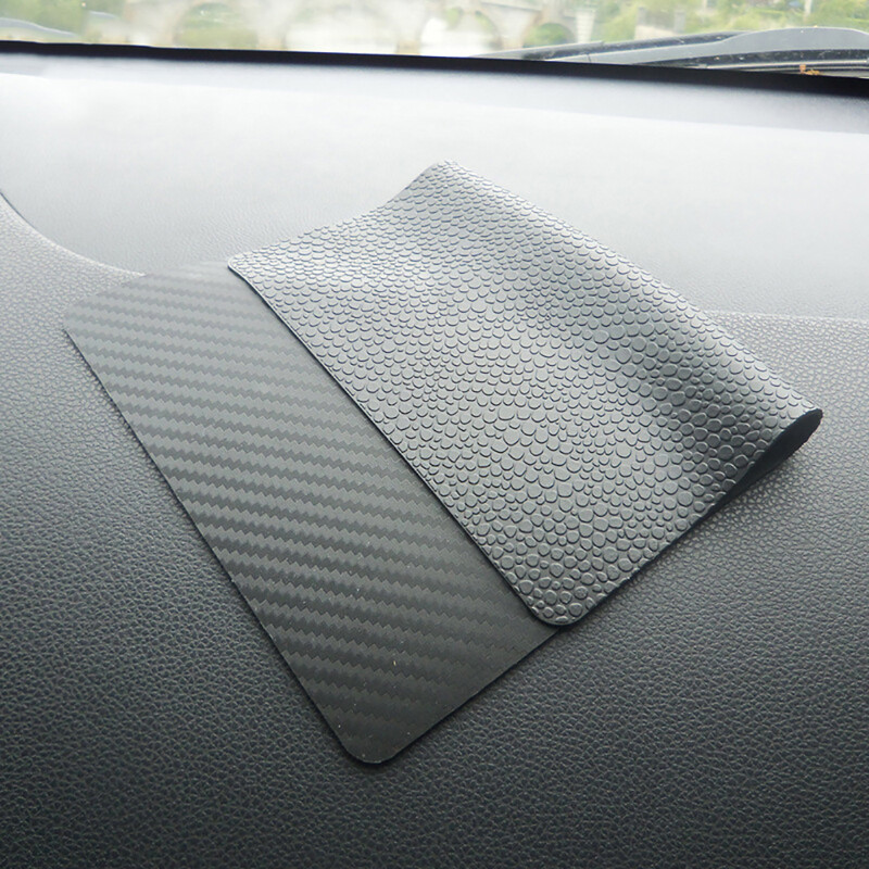 Ornament pentru mașină din silicon pentru tabloul de bord Covoraș anti-alunecare Tampă lipicioasă anti-alunecare cu două fețe pentru Suport pentru ochelari de soare pentru telefon 22,5*14,5 cm