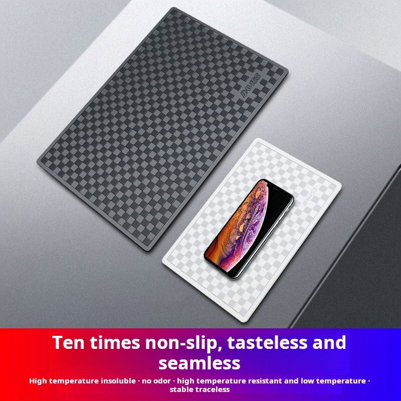 Covoraș anti-alunecare în mașină Covoraș de masă pentru instrumente în mașină Ornamente pentru recepție Covoraș anti-alunecare cu adsorbție fizică pentru telefon mobil parfumat au