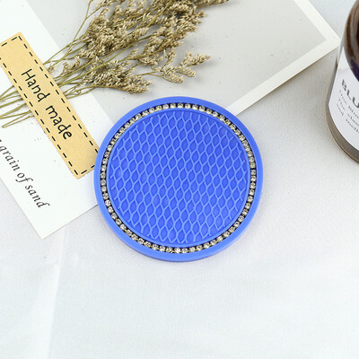 2gab Neslīdošs auto ūdens krūzes paliktnis Dimanta kalnu gumijas paklājiņš pudeļu turētājam.