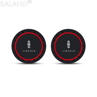 2 bucăți din silicon pentru subțire cu apă pentru pahar anti-alunecare pentru Lincoln MKZ MKX Navigator Aviator Nautilus Continental MKC MKT Accesorii