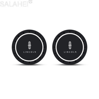 2 bucăți din silicon pentru subțire cu apă pentru pahar anti-alunecare pentru Lincoln MKZ MKX Navigator Aviator Nautilus Continental MKC MKT Accesorii