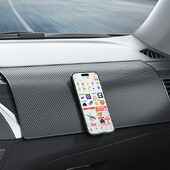 1p 20cm Pad antiderapant pentru mașină Ochelari de soare Pvc Telefon mobil Panou de instrumente Vâscozitate Parfum Decorare Consolă Accesorii interioare