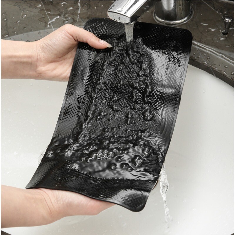 1p 20cm Pad antiderapant pentru mașină Ochelari de soare Pvc Telefon mobil Panou de instrumente Vâscozitate Parfum Decorare Consolă Accesorii interioare