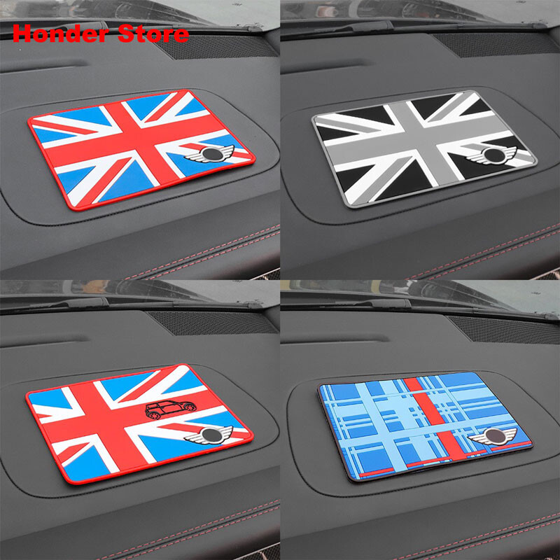 Transportlīdzekļa paneļa Pretslīdes Pad Phone Pad Automašīnu salona piederumi MINI Cooper JCW F53 F54 F57 F56 R50 R52 R57 R60 piederumi