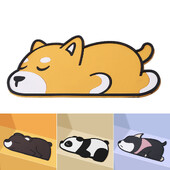 Covoraș antiderapant pentru mașină Tablou de bord drăguț cu desene animate Tampă anti-alunecare Covoraș din PVC Rezistent la căldură Tampă de bord lavabilă pentru suportul cardului de cheie pentru telefon