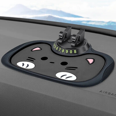 Covoraș anti-alunecare pentru mașină multifuncțională Suport pentru telefon mobil pentru mașină trei în unu Covoraș anti-alunecare din silicon Tablou de bord universal pentru mașină