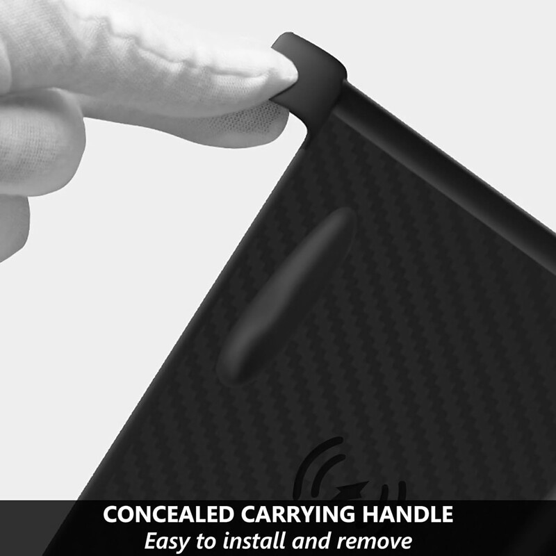 Paredzēts Tesla Model 3/Y bezvadu uzlādes silikona spilventiņam, oglekļa šķiedras centrālās vadības neslīdošam lādētāja aizsargpaklājiņam, automašīnas piederumiem