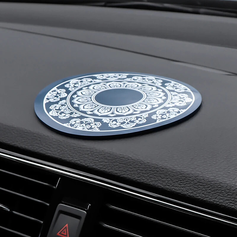 Autode ornament keraamilise mustriga libisemisvastane padi kaunistus autode armatuurlaud Kleepuv alus Auto sisemus libisemisvastase mati tarvikud