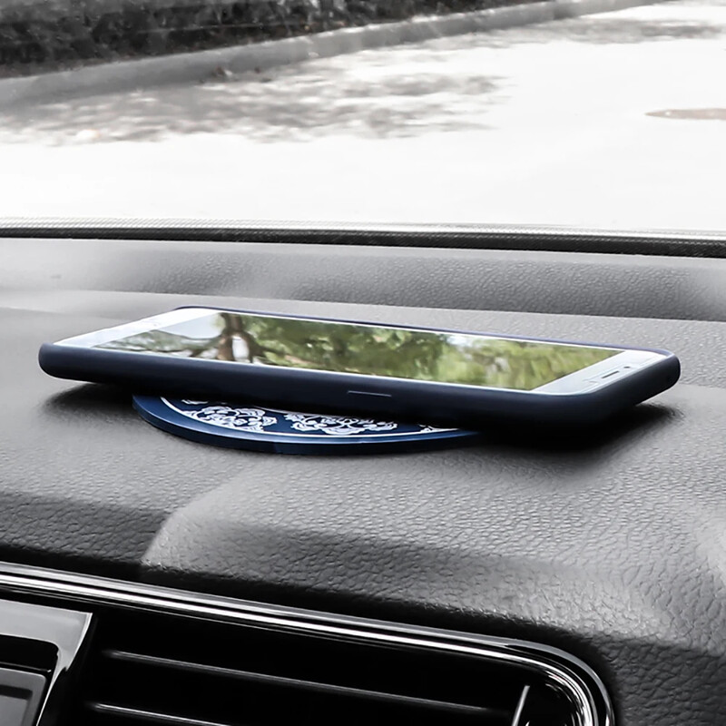 Autode ornament keraamilise mustriga libisemisvastane padi kaunistus autode armatuurlaud Kleepuv alus Auto sisemus libisemisvastase mati tarvikud