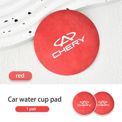 2 gab. Automašīnas krūzes paliktnis Augstas kvalitātes krāsainas neslīdošās spilventiņu daļas priekš Chery PRO 8 5X Amulet M11 Eastar Elara IQ Arrizo 2 7 Pro