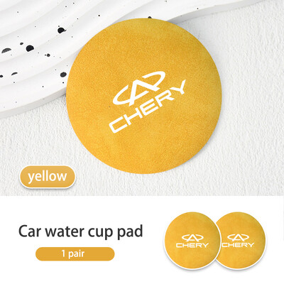 2 gab. Automašīnas krūzes paliktnis Augstas kvalitātes krāsainas neslīdošās spilventiņu daļas priekš Chery PRO 8 5X Amulet M11 Eastar Elara IQ Arrizo 2 7 Pro