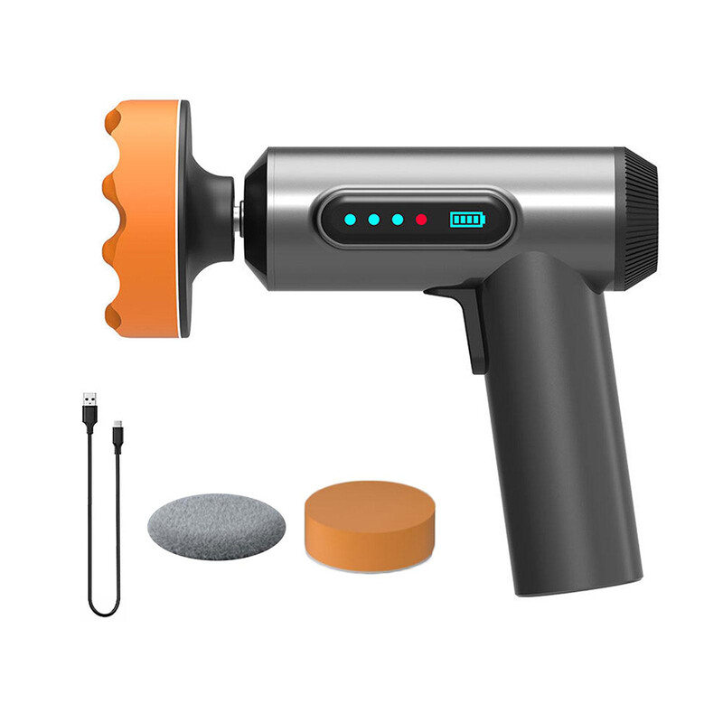 Slefuitor de mașini Dispozitiv de lustruit manual fără fir Mașină de lustruit cu ceară Unelte electrice pentru curățarea caroseriei de mașină Repararea cu ceară 7,4 V 84 W