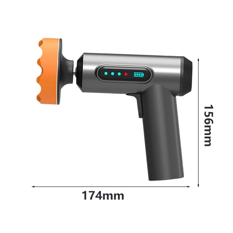 Slefuitor de mașini Dispozitiv de lustruit manual fără fir Mașină de lustruit cu ceară Unelte electrice pentru curățarea caroseriei de mașină Repararea cu ceară 7,4 V 84 W