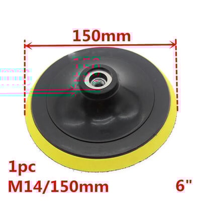 Δίσκος 3/4/5/6/7 ιντσών Self Hesive Δίσκος και ράβδος τρυπανιού για Φροντίδα βαφής αυτοκινήτου Γυαλιστερό μαξιλαράκι συρρέουν γυαλόχαρτο κορόιδο Flocking δίσκος λείανσης