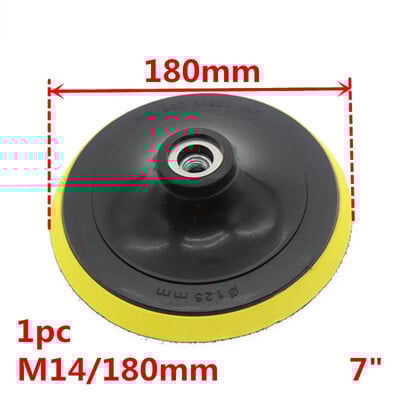 Δίσκος 3/4/5/6/7 ιντσών Self Hesive Δίσκος και ράβδος τρυπανιού για Φροντίδα βαφής αυτοκινήτου Γυαλιστερό μαξιλαράκι συρρέουν γυαλόχαρτο κορόιδο Flocking δίσκος λείανσης