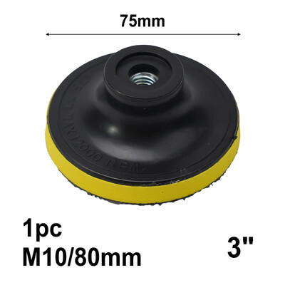 Δίσκος 3/4/5/6/7 ιντσών Self Hesive Δίσκος και ράβδος τρυπανιού για Φροντίδα βαφής αυτοκινήτου Γυαλιστερό μαξιλαράκι συρρέουν γυαλόχαρτο κορόιδο Flocking δίσκος λείανσης