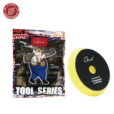 Tampoane de lustruit pentru lustruire de 5 inci, cu burete plat din spumă, pentru set de tampoane pentru lustruire auto, tampoane de lustruit pentru îngrijirea auto