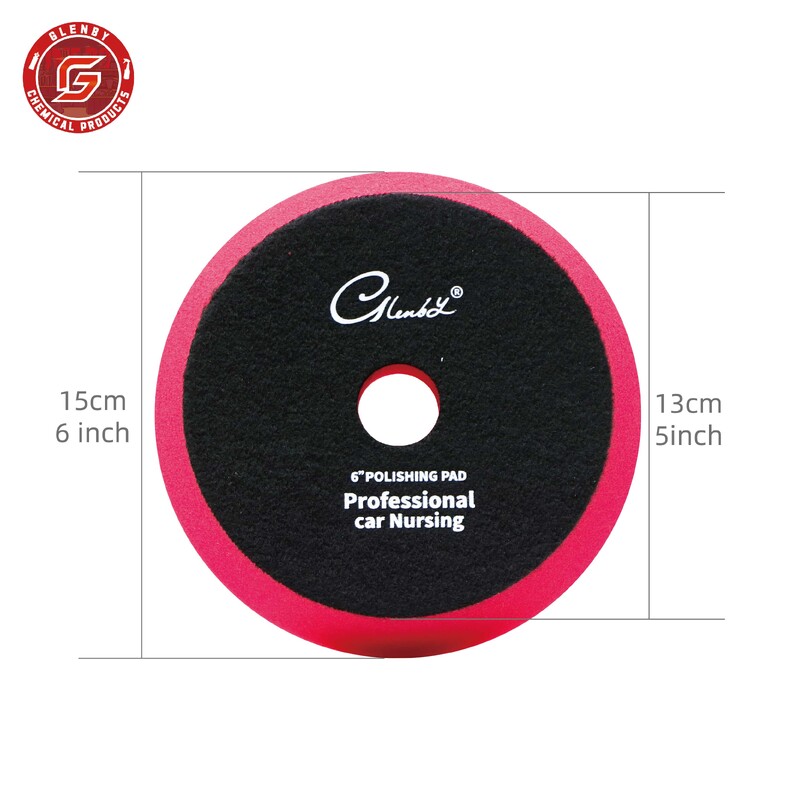 Tampoane de lustruit pentru lustruire de 5 inci, cu burete plat din spumă, pentru set de tampoane pentru lustruire auto, tampoane de lustruit pentru îngrijirea auto