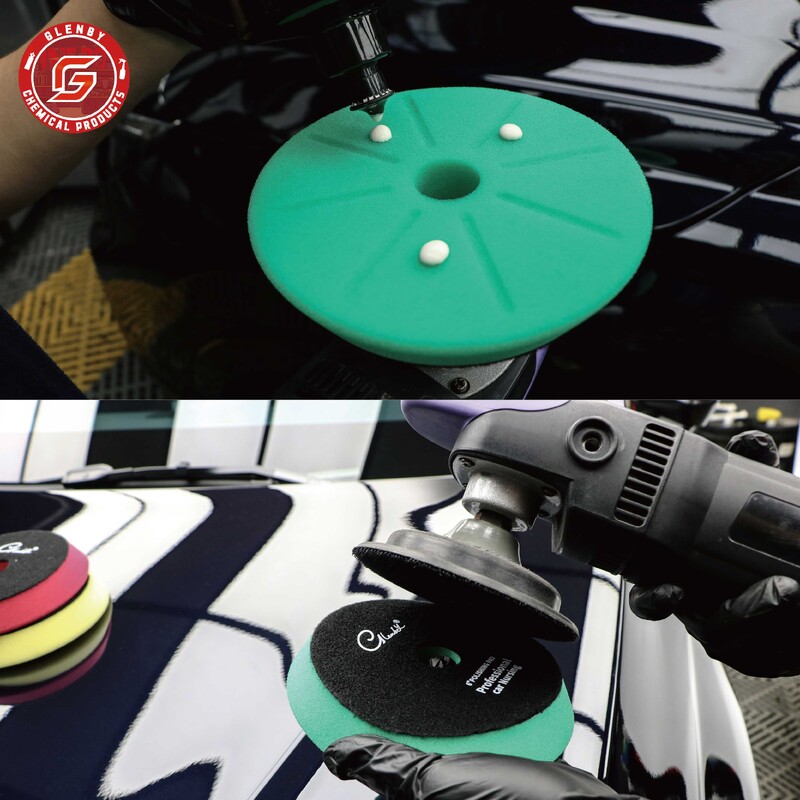 Tampoane de lustruit pentru lustruire de 5 inci, cu burete plat din spumă, pentru set de tampoane pentru lustruire auto, tampoane de lustruit pentru îngrijirea auto