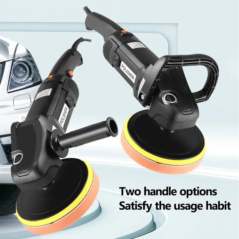 Polizor auto de mare putere 1400W, 8 trepte, frumusețe automată, mașină electrică de lustruit cu ceară, instrumente portabile pentru repararea zgârieturilor